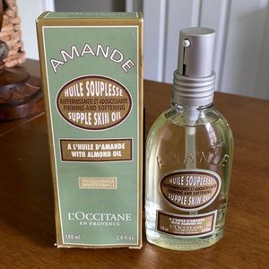 New L’Occitane Amande Almond supple skin oil